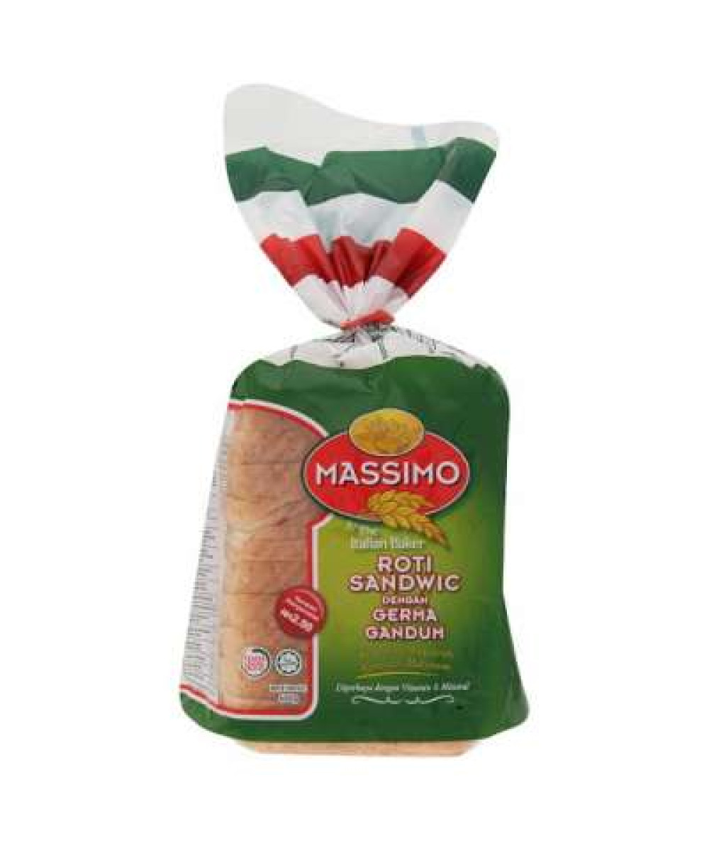 MASSIMO SANDWICH LOAF WITH WHEAT GERM 400G 