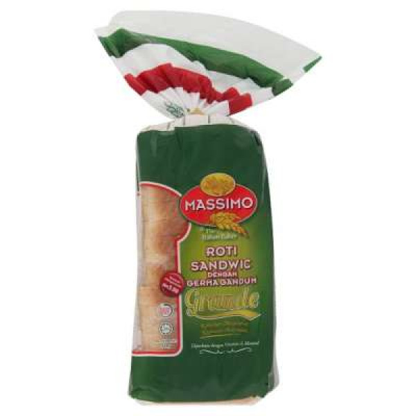 MASSIMO GRANDE SANDWICH LOAF WITH WHEAT GERM 600G