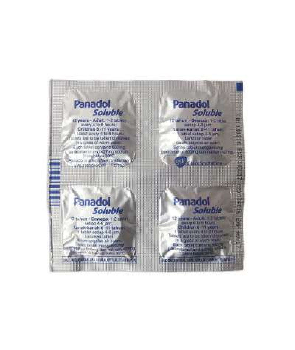 PANADOL SOLUBLE 4CAPS