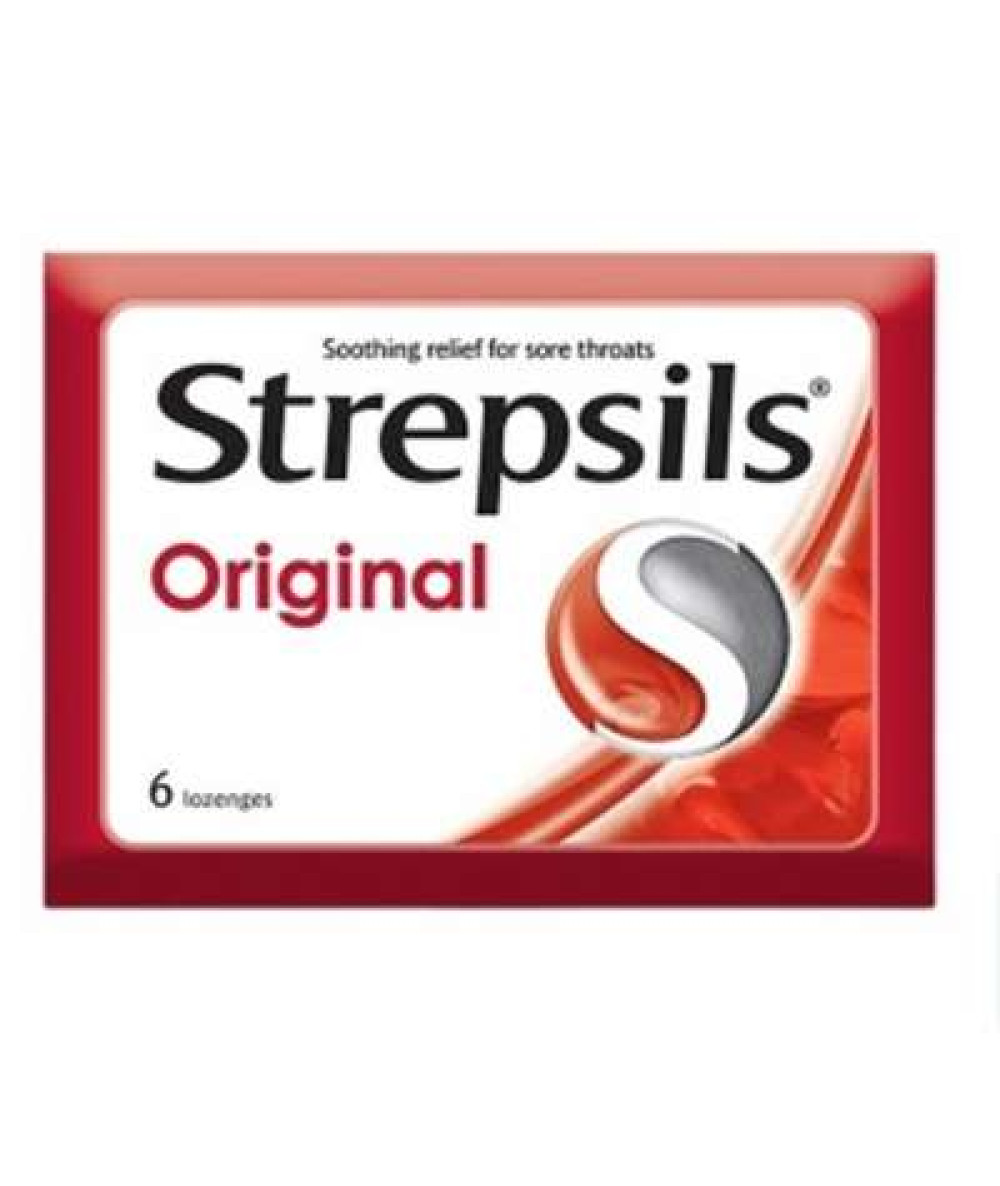 STREPSILS REGULAR LOZENGES 6S