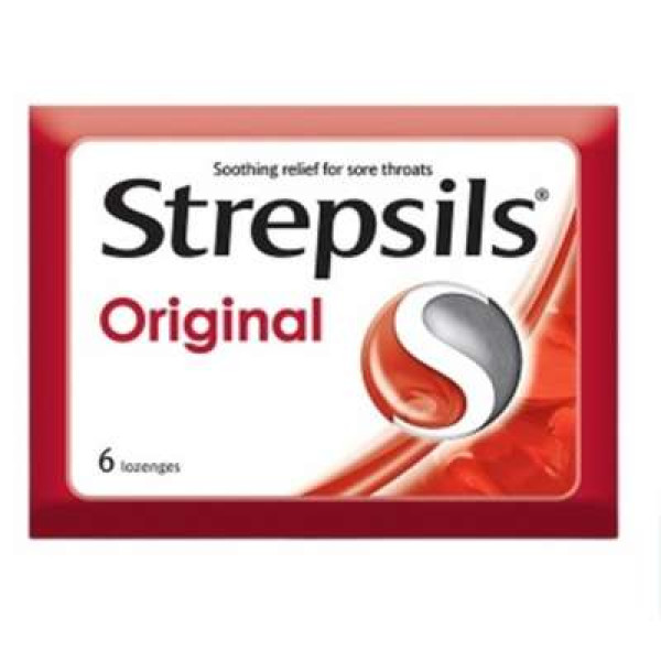 STREPSILS REGULAR LOZENGES 6S