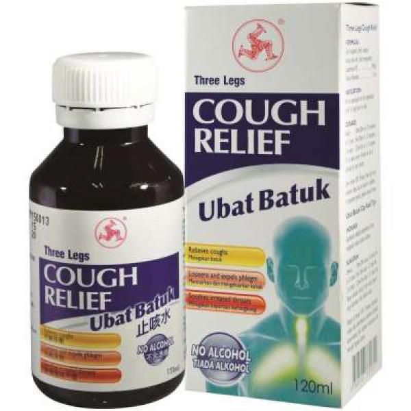 3LEGS COUGH RELIEF (UBAT BATUK) 120ML