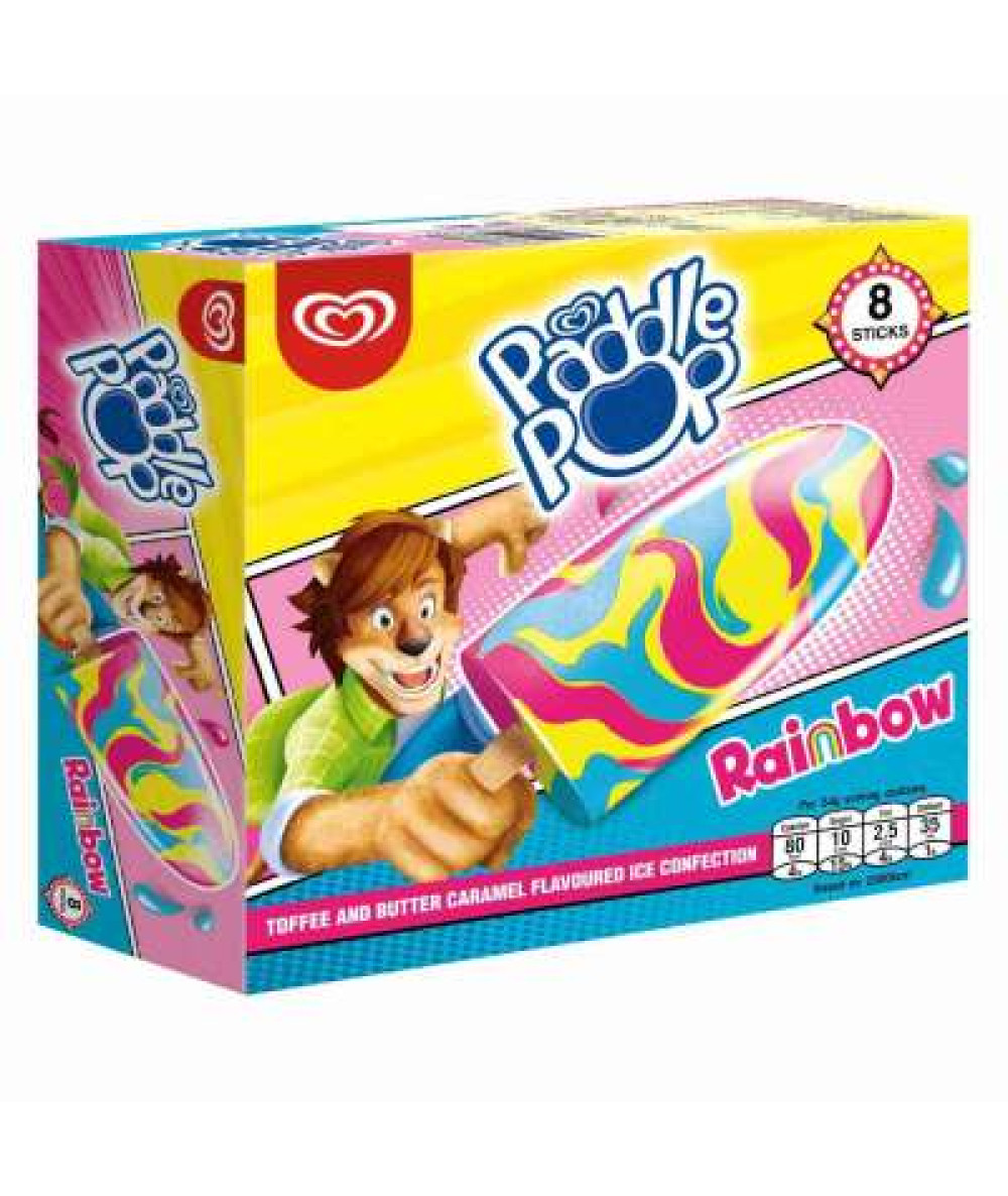 PADDLE POP BEGIN RAINBOW MP 8*60ML