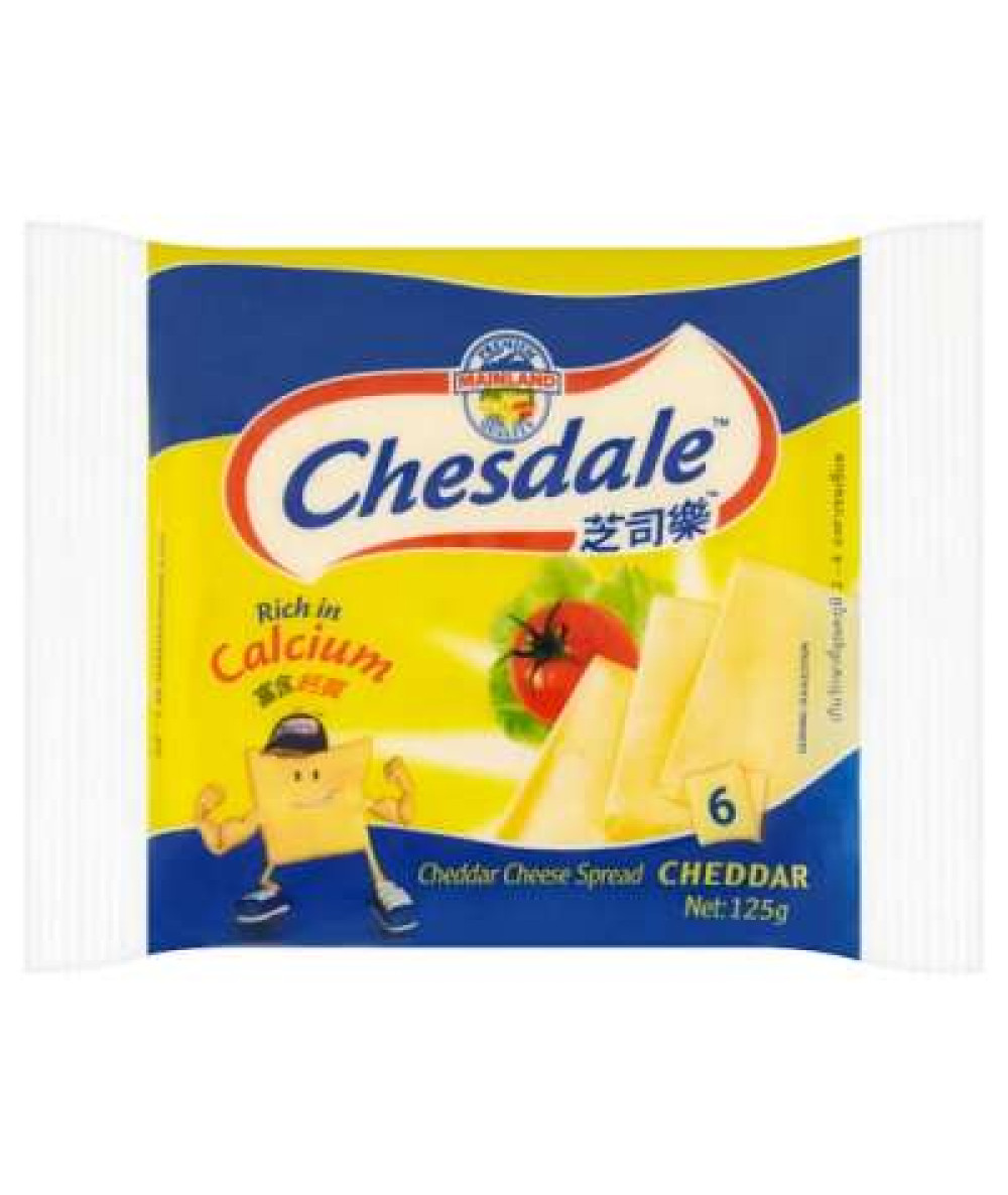 CHESDALE CHEESE ( 6'S 125G)