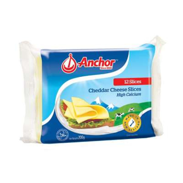 ANCHOR CHEESE 12'S 200G