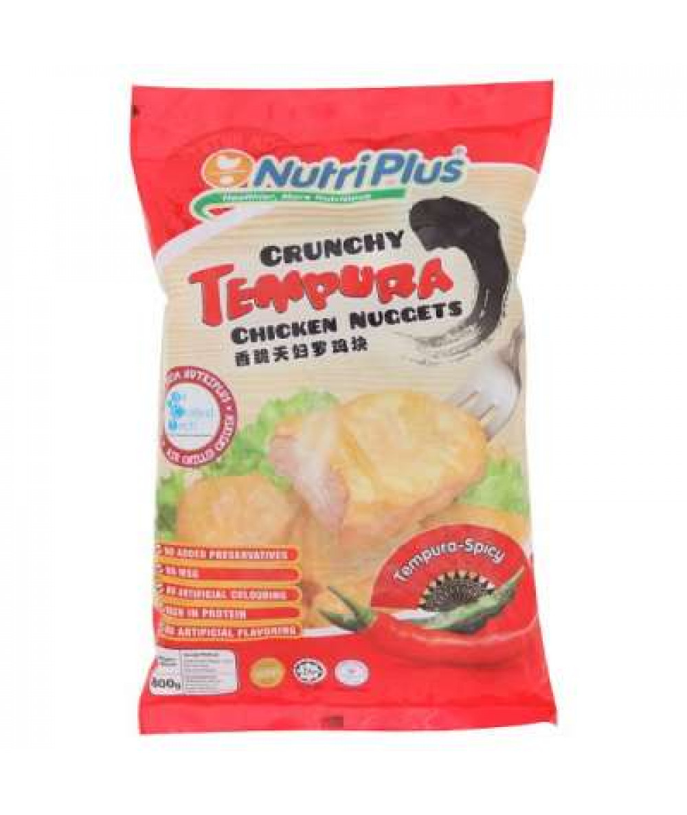 NUTRIPLUS TEMPURA SPICY NUGGET 800G