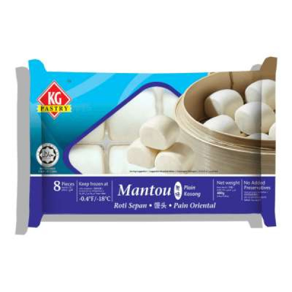 KG MANTOU PLAIN 400G 