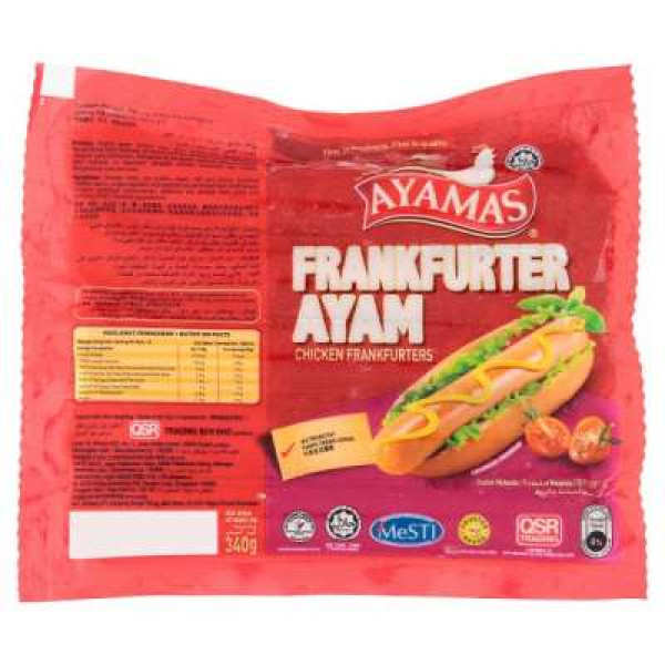 AYAMAS CHICKEN FRANK 340G