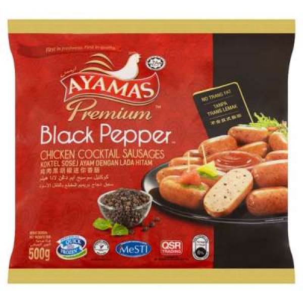 AYAMAS CHIC COCKTAIL 500G BLACK PEPPER