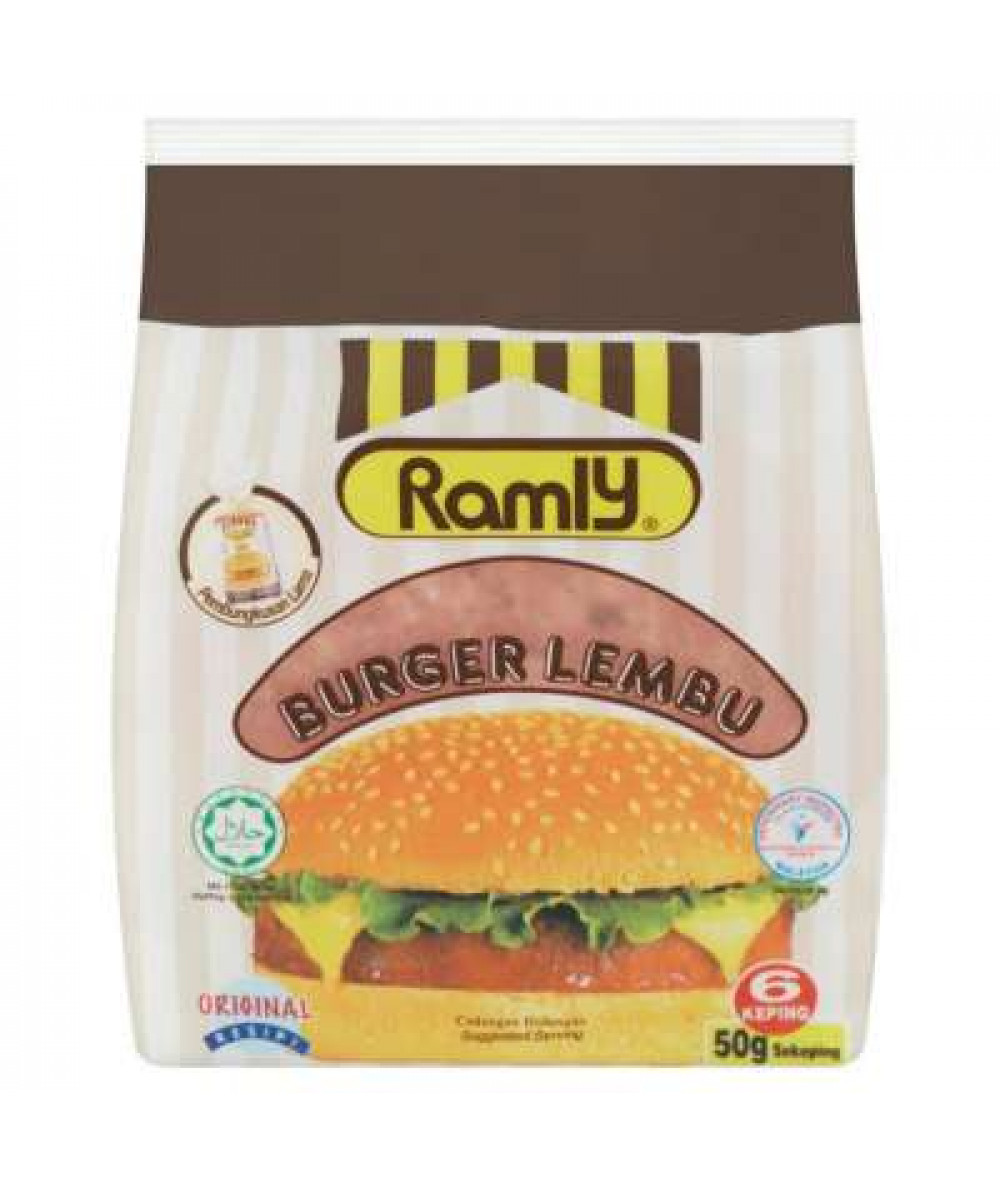 RAMLY BURGER LEMBU 300G