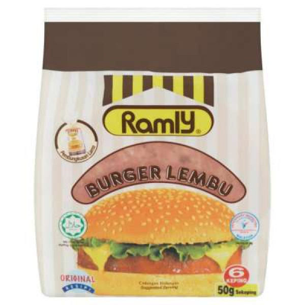 RAMLY BURGER LEMBU 300G