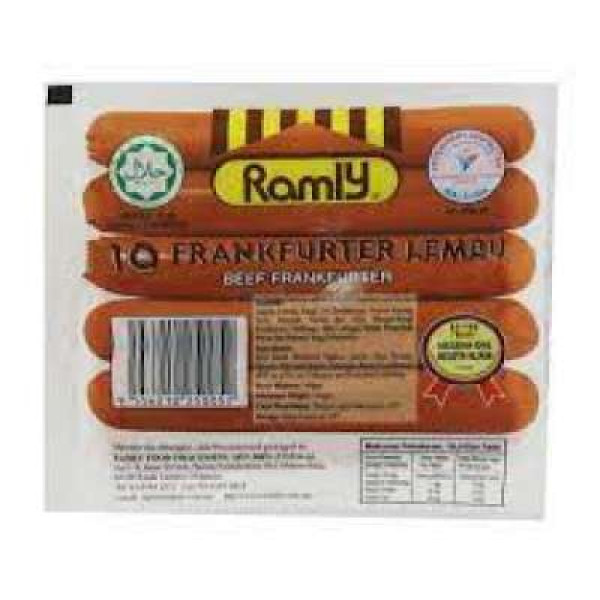 RAMLY FRANKFURTER LEMBU 340G