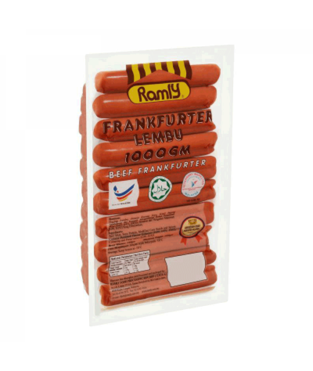 RAMLY FRANKFURTER LEMBU 1KG