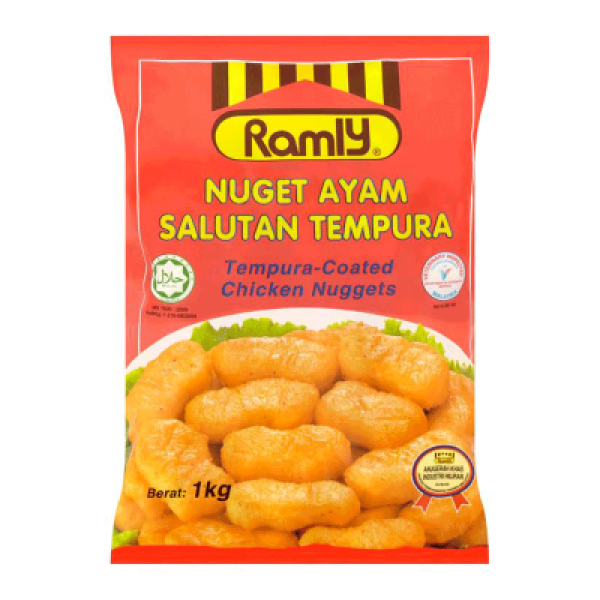 RAMLY NUGGET AYAM B.TEMPURA 1KG