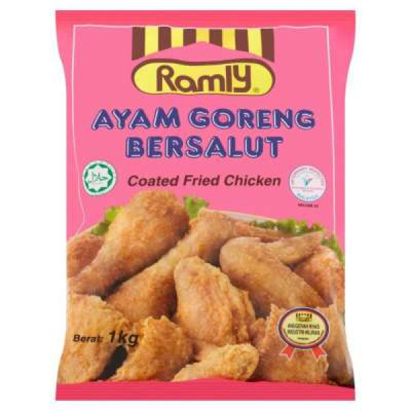 RAMLY AYAM GORENG BERSALUT 1KG