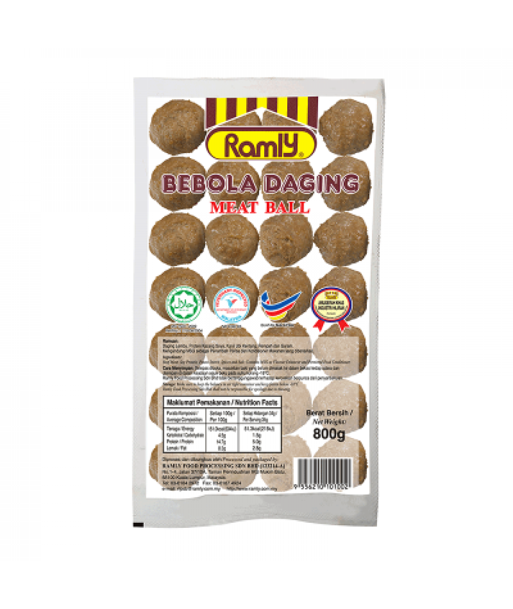 RAMLY BEBOLA DAGING 800G