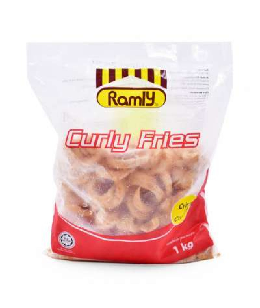 RAMLY CURLY FRIES 1KG