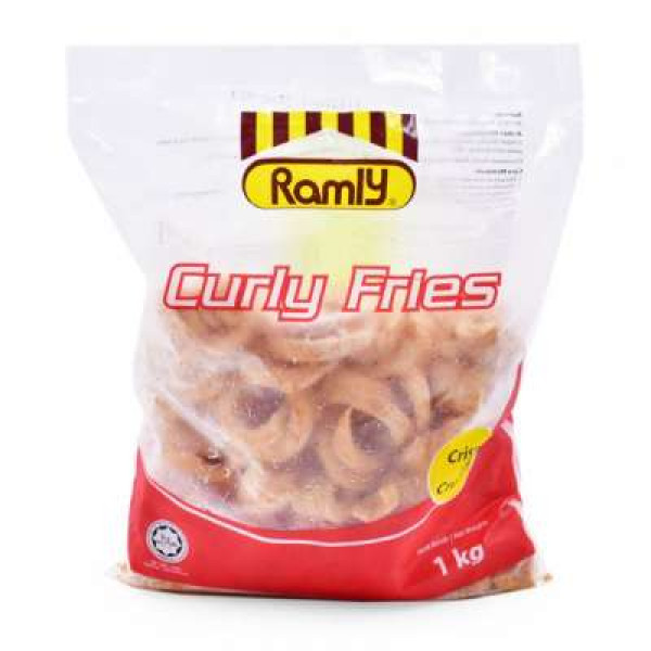 RAMLY CURLY FRIES 1KG