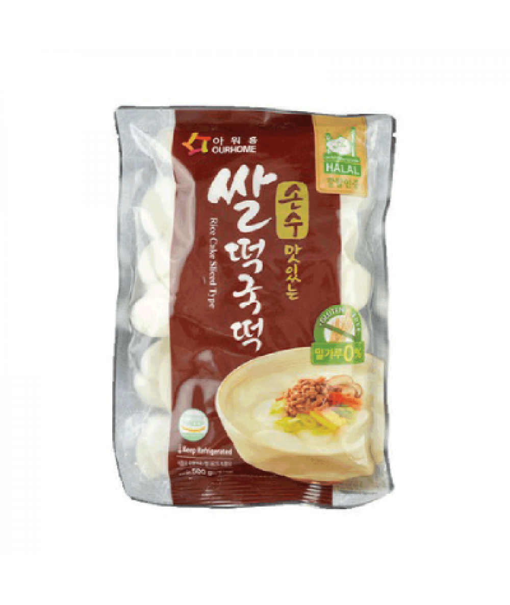 OURHOME RICE CAKE SLICE 500G