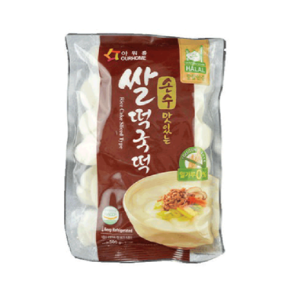 OURHOME RICE CAKE SLICE 500G