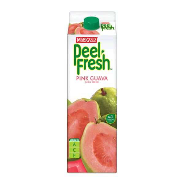 MARIGOLD PEEL FRESH 1LITRE-PINK GUAVA EACH-1*1