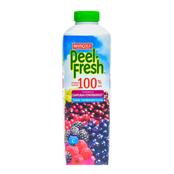 MARIGOLD PEEL FRESH 1LITRE-NO SUGAR PWR BERRIES EA