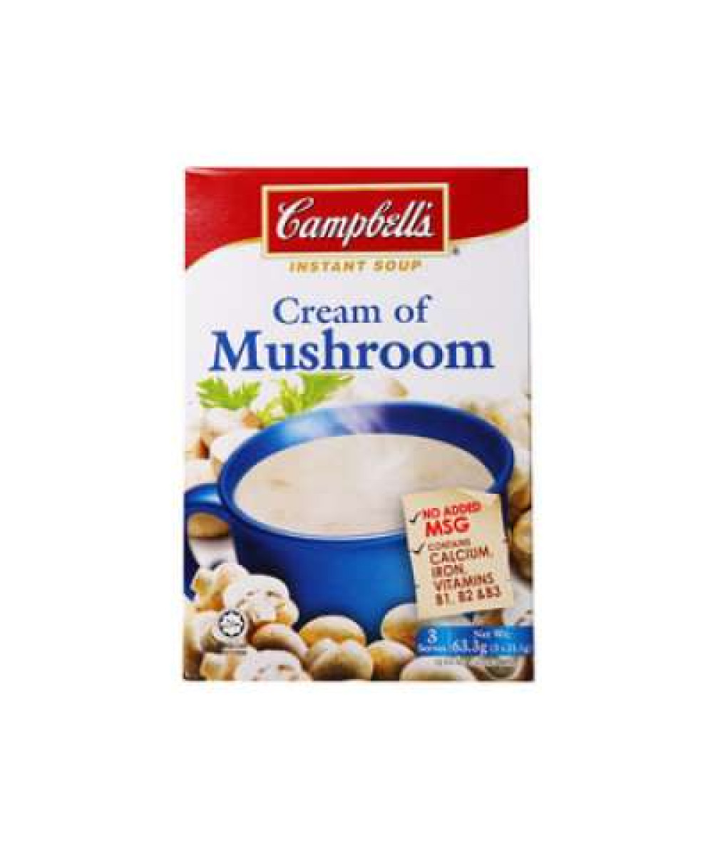 CAMPBELL CREAM OF MUSHROOM 3X22G