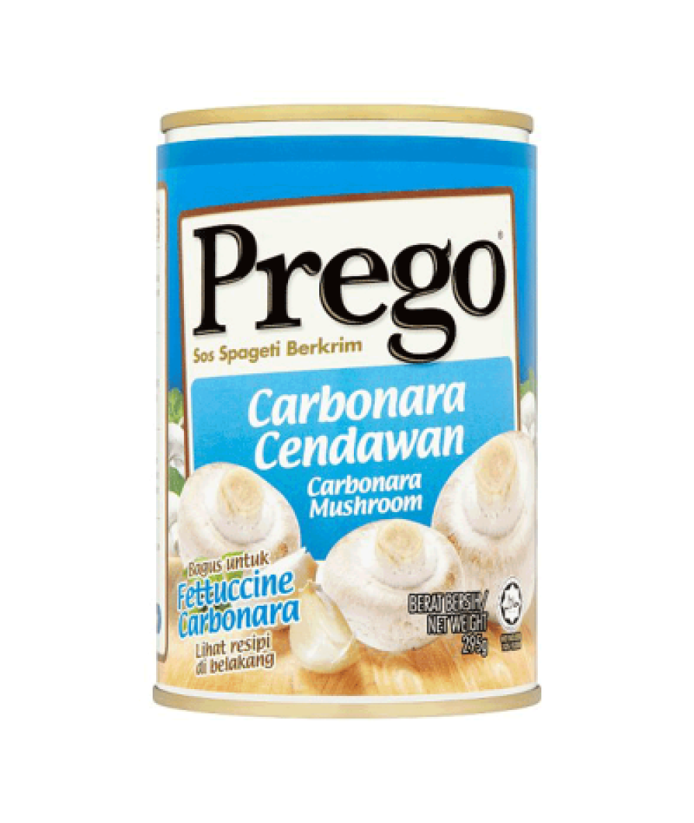 PREGO CARBONARA MUSHROOM 295G