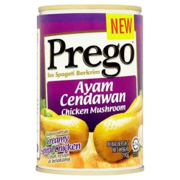 PREGO CHICKEN MUSHROOM 290G