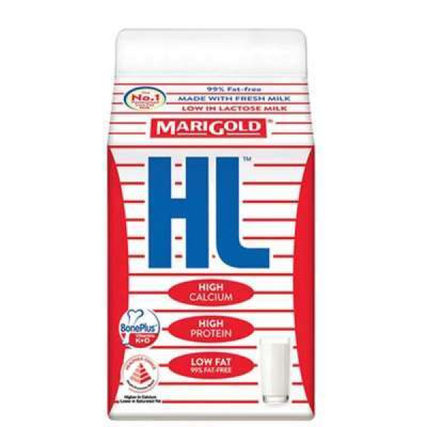 MARIGOLD HL MILK 200ML PLAIN