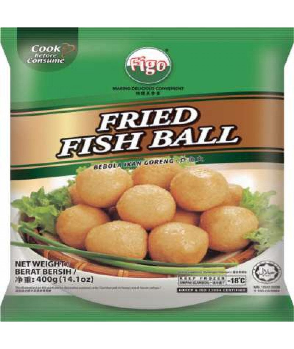 FROZEN FRIED FISH BALL 400GM