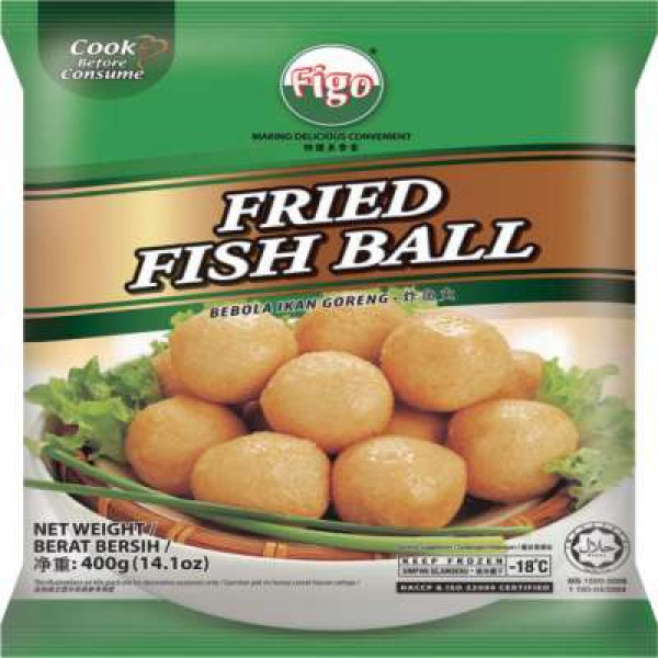 FROZEN FRIED FISH BALL 400GM