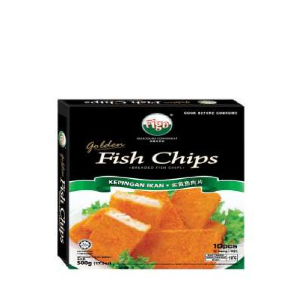 FIGO GOLDEN FISH CHIPS 500GM 