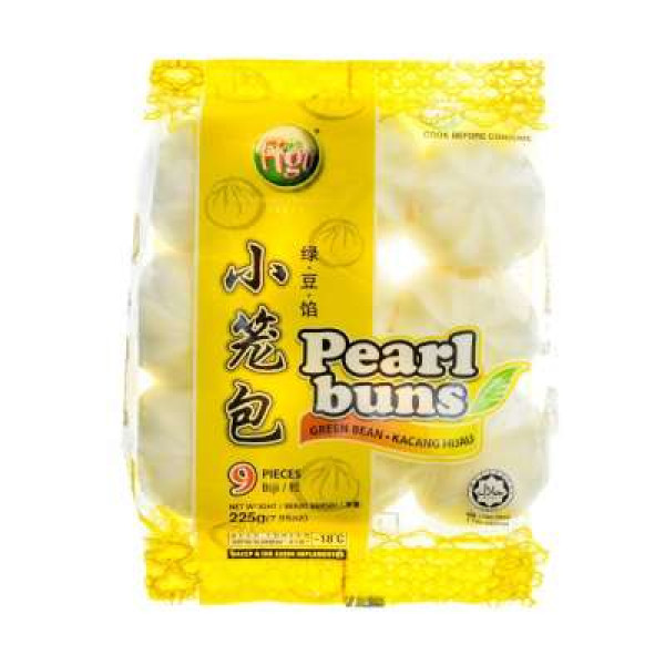 FIGO PEARL BUNS GREEN BEAN  225GM