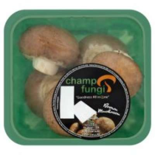 CHAMPFUNGI SWISS BROWN MUSHROOM 150G