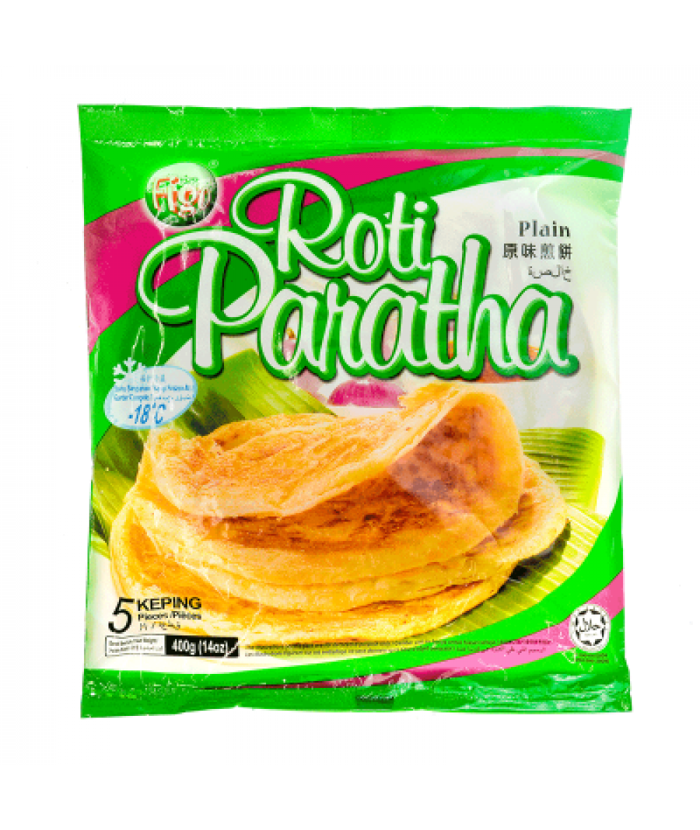 FIGO ROTI PARATHA PLAIN 400GM