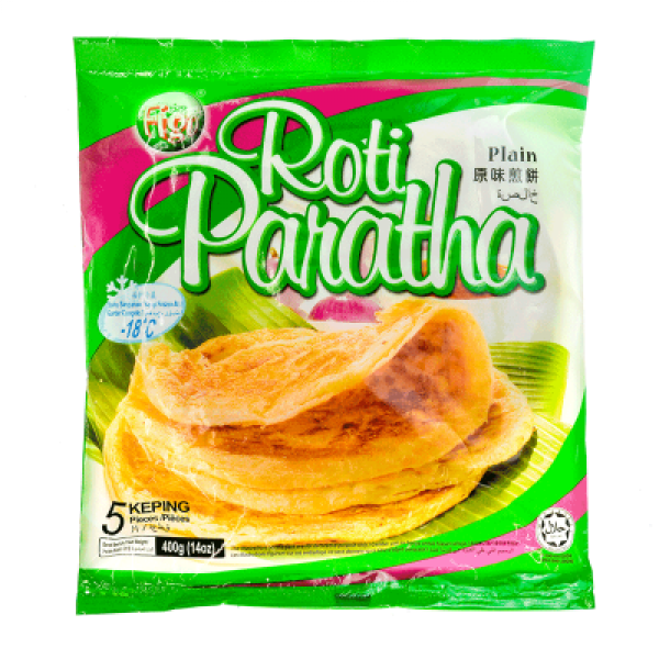 FIGO ROTI PARATHA PLAIN 400GM