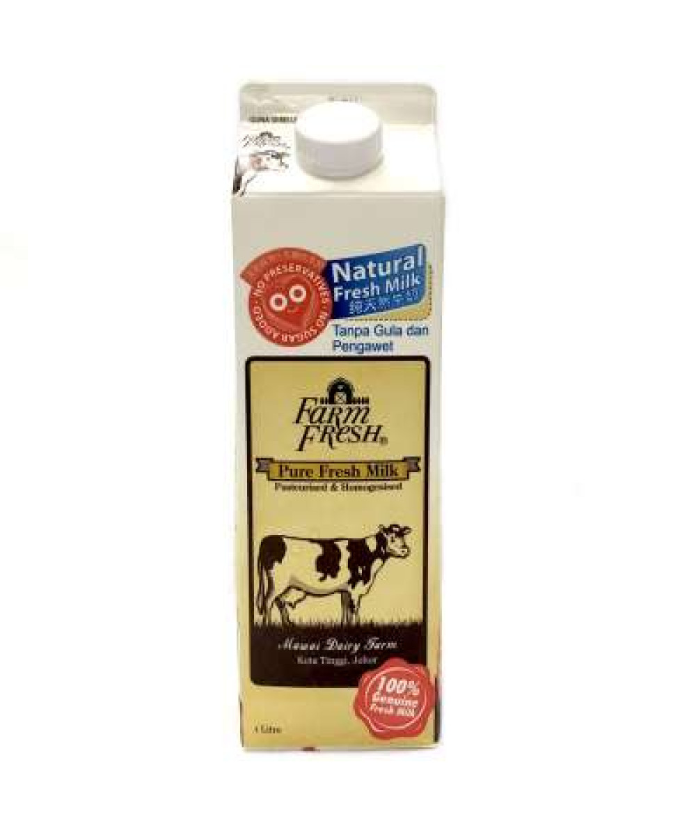 FARMFRESH PURE FRESH MILK 1L 