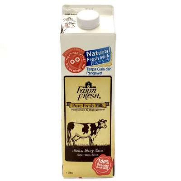 FARMFRESH PURE FRESH MILK 1L 