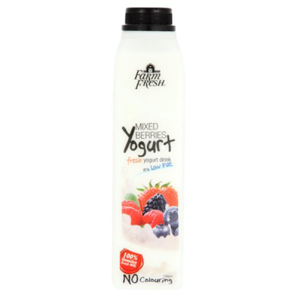 FARMFRESH YOGURT MIX BERRIES 700ML