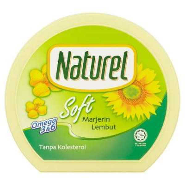 NATUREL SOFT MARGERINE 250GM 