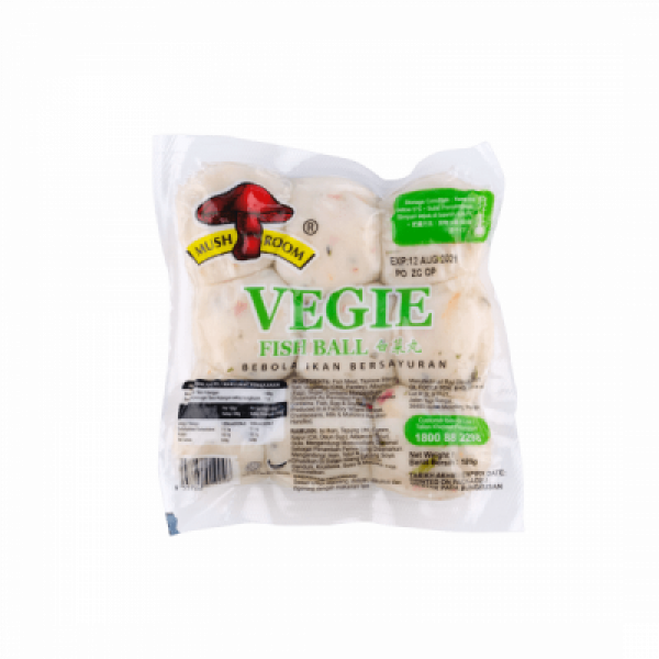 QL WHITE VEGIE FISH BALL 180GM