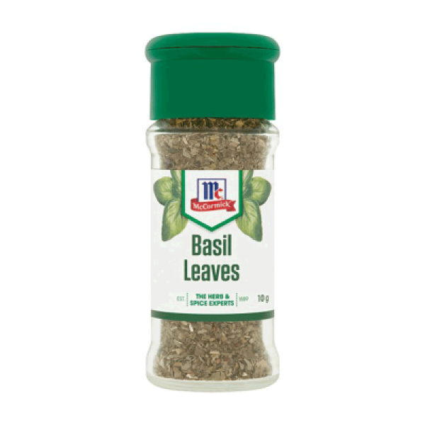 MCCORMICK BASIL LEAVES 10G