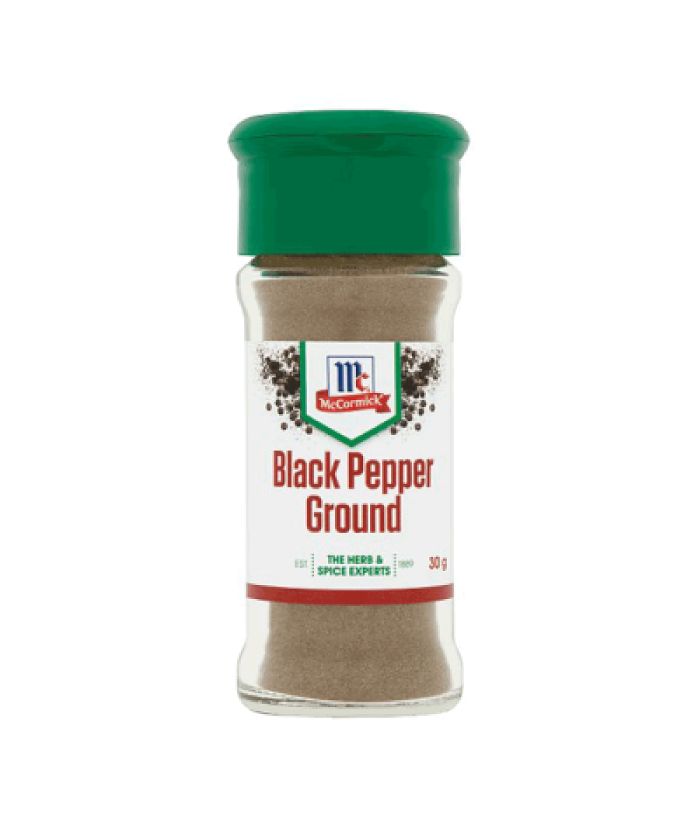 MCCORMICK BLACK PEPPER FINE GROUND 39G