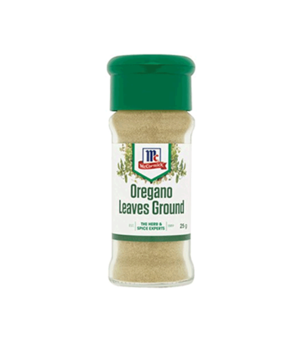 MCCORMICK OREGANO GROUND 25G