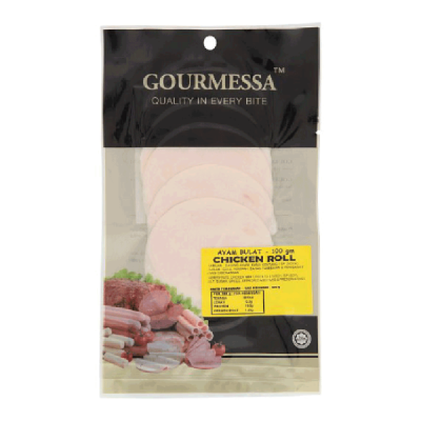 GOURMESSA CHICKEN ROLL 100G