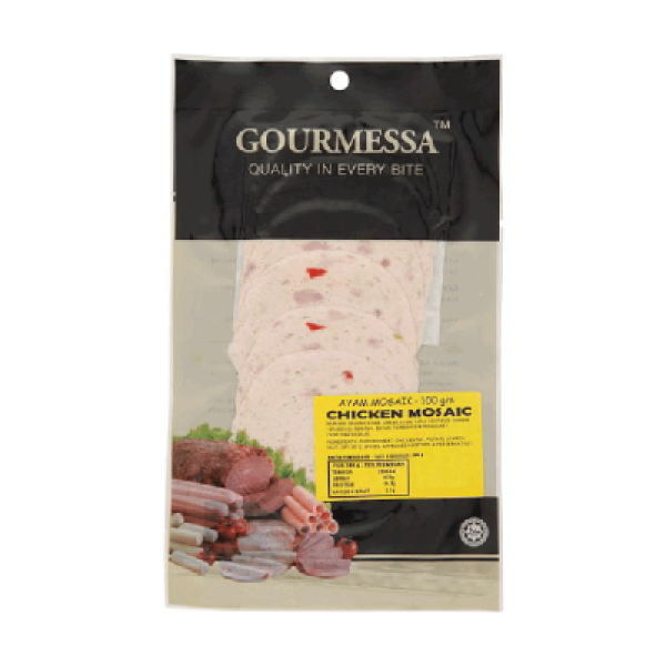 GOURMESSA CHICKEN MOSAIC 100G