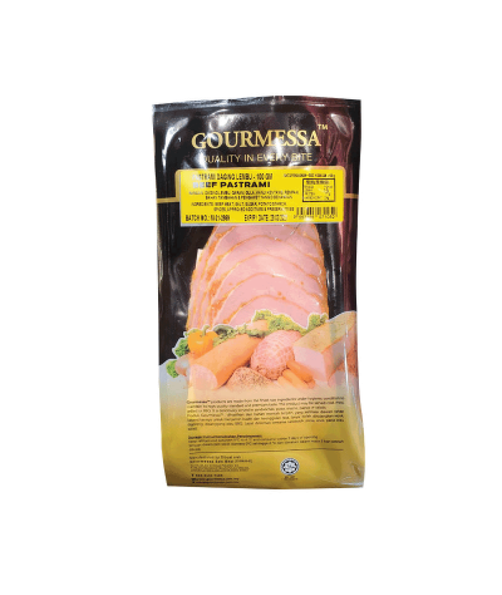 GOURMESSA BEEF SALAMI 100G 