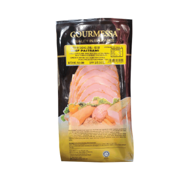 GOURMESSA BEEF SALAMI 100G 