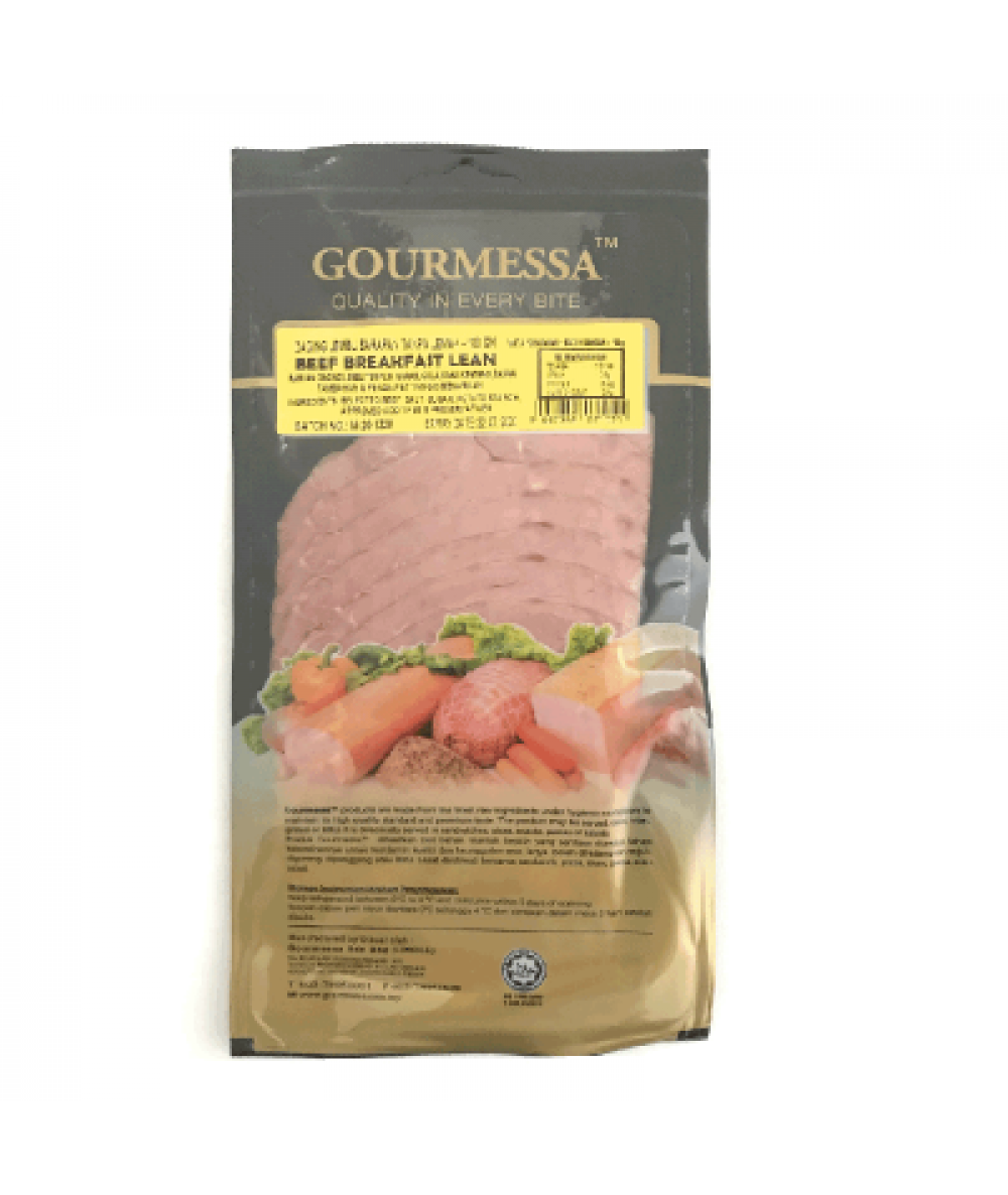 GOURMESSA BEEF BREAKFAST LEAN 100G